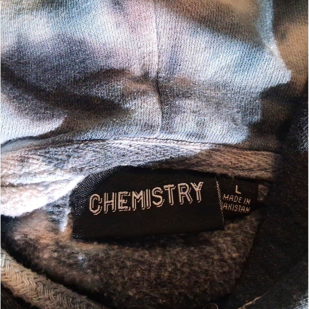 Poetic Justice Tie Dye Cropped Hoodie Womens Size L Tupac - Picture 5 of 8